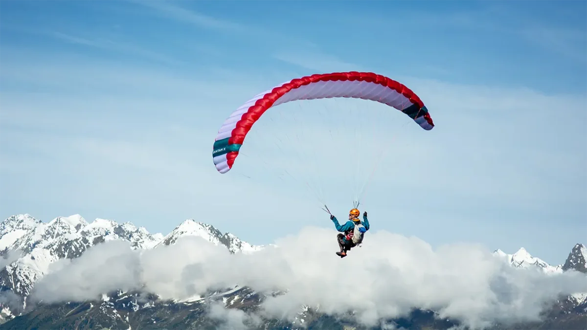 Nova Bantam X in flight Nova Bantam X in flight